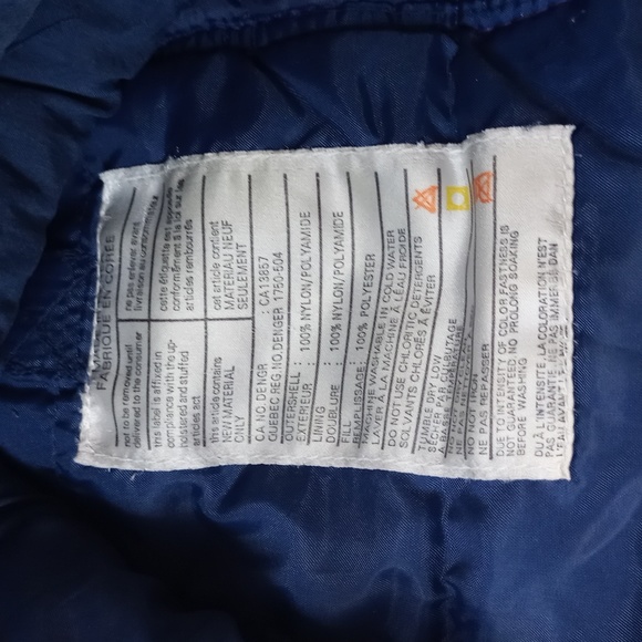 VINTAGE 90s JUPA Sports Color Clock Purple Blue Winter Ski Jacket - Picture 11 of 13